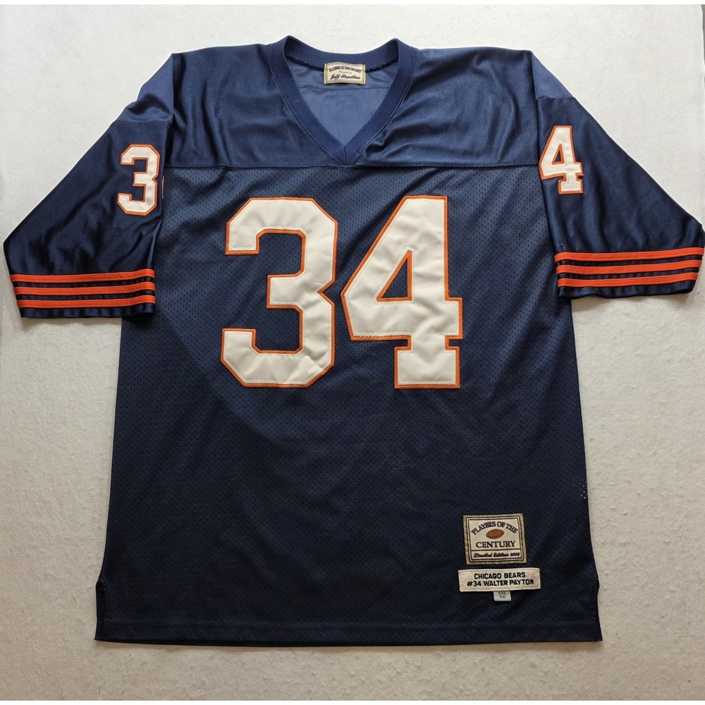 Players of the Century 34 Walter Payton 2004 Limited Edition Jersey. Size 3XL - Picture 2 of 9
